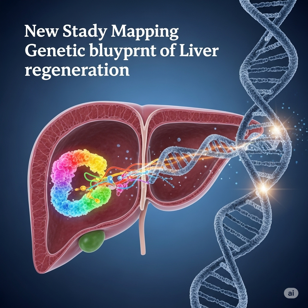 New Study Maps the Genetic Blueprint of Liver Regeneration